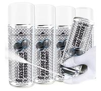 AABCOOLING Home & Office Freeze Spray Gas Duster 4 x 400ml - Quick Freeze Down to -50°C for Stuck Screws, Electronics Testing, Dust Removal & Car Dent Repair