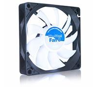 AABCOOLING SLIM Silent 80mm Fan - Silent and Efficient Low Profile with 4 Anti-vibration Pads, 13.9 dB(A), 16.1 CFM, 1600 RPM