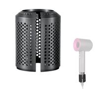AABDTYYD Replacement Outer Filter Cover for Dyson Hair Dryer and for Dyson Supersonic Hairdryer, Snap-On Accessory Compatible with HD01/HD03/HD08/HD15 Models, Easy-Clean Design (Grey)