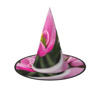 aabkjgfr Spring Is In The Air Print Guide Hat,Adult Halloween Witch Hat,Suitable For Parties,Carnival,Masquerade,Role Play