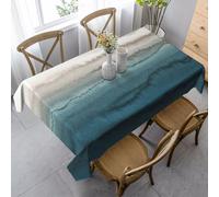 aabkjgfr Within The Tides Print Rectangular Tablecloth,Suitable For Indoor And Outdoor Use,Picnic Buffet