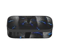 AABSTBFM 3D Snake Printed Pencil Case Cute High Capacity Pen Pencil Pouch Bag with Zipper - Versatile and Durable for School, Office, and Travel