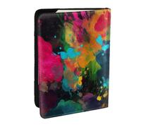 AABSTBFM Colorful Abstract Painting Prints Passport Holder 6.5 in
