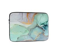 AABSTBFM Colourful Marble Printed Laptop Sleeve For 13 Inch Laptops, Shockproof Oxford Fabric Laptop Protective Case, Ideal For Daily Use, Travel, Business, School, Office