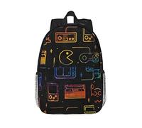 AABSTBFM Game Video Gaming School Backpack Lightweight College Rucksack 15 Inch Laptop School Bags Classic Travel School Daypack For Girls Boys
