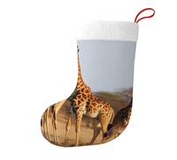 AABSTBFM Giraffes Family Printed Christmas Party Favors Stocking Cute Xmas Stockings for Family Holiday Christmas Party Decorations