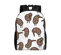AABSTBFM Kiwi Bird Cute Lightweight School Backpack Classic College Rucksack School Bags 15 Inch Laptop School Daypack For Girls Boys