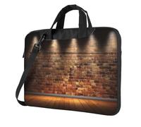 AABSTBFM Lights hit the brick wall Printed Laptop Bag Case 15.6 inch Laptop Sleeve Bag - Modern Laptop Shoulder Bag Computer Bag for Business Travel School Office