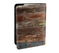 AABSTBFM Planks Weathered Old Look Prints Passport Holder 6.5 in