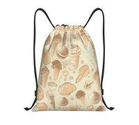 AABSTBFM Retro ice cream Printed Lightweight Drawstring Backpack | M - String Backpack Bags For Gym, Travel, Shopping, School
