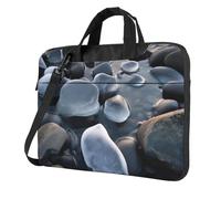 AABSTBFM Stones Under Ice Printed Laptop Bag Case 13 inch Laptop Sleeve Bag - Modern Laptop Shoulder Bag Computer Bag for Business Travel School Office
