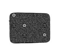 AABSTBFM Supernatural Inspiration 15 Inch Laptop Sleeve, Shockproof Oxford Fabric Laptop Protective Case, Ideal For Daily Use, Travel, Business Trips, School, Office