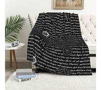 AABSTBFM Supernatural Inspiration Printed Flannel Blanket Super Soft Microfiber Warm Fluffy Blanket Gifts For Couch Sofa Living Room 102x152 Cm