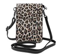 AABSTBFM Women Crossbody Wallet Purse Leopard Print Print Printed Pu Leather Cell Phone Bag Purse