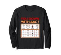 AAC Awareness Alternative Communication You Down with AAC Long Sleeve T-Shirt