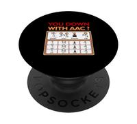 AAC Awareness Alternative Communication You Down With AAC PopSockets Adhesive PopGrip