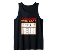 AAC Awareness Alternative Communication You Down with AAC Tank Top