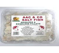 AAC & CO Salt Fish Skinless & Boneless Fillets 250G (1)