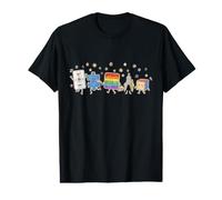 AAC Device Speech Therapy Autism Awareness Special Teacher Value Graphic T-Shirt