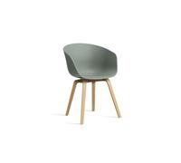 AAC22 Dining Chair Oak/Fall Green