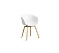 AAC22 Dining Chair Oak/ White
