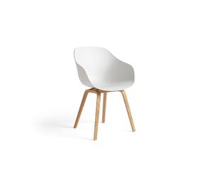 AAC222 Dining Chair Oak/ White