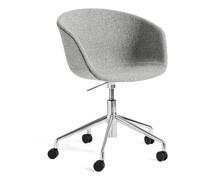 AAC53 Office Chair, Chrome Base Light grey one size