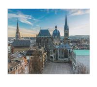 Aachen Cathedral on a Quiet Morning，Jigsaw Puzzles Puzzles for Adults Kids. 1000 Piece Impossible Challenge Toy Educational Game Home Decoration for Adults& Kids Age 14 Years Up 1000pcs（50x70cm）-U42