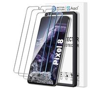 AACL 3-Pack for Google Pixel 8 Tempered Glass Screen Protector 9H Anti Scratch Bubble Free Pixel 8 Glass Screen Protector (6.2 inch) [Fingerprint Compatible][Easy Installation Tool]