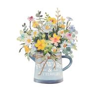 AACORS Paper Pop Up Cards,Floral Eucalyptus Vase 13 Inch Paper Flower Bouquet Graduation Cards with Blank Note Card and Envelope,Spring Cards,Birthday Gifts for Women Girls Friends Kids APUC01
