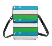 AACPPB Flag Of The Republic Of Uzbekistan Print Dustproof Gift Bag Small Tool Bag Detachable Adjustable Strap Side Bag For Camping Work