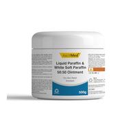 AactiMed Paraffin Ointment with Liquid Paraffin & White Soft Paraffin 50:50 - Dry Skin Relief Emollient 500g