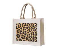 aacxzff Durable Eco Canvas Carrying Tote Rough Leopard print Print Handbag for Daily Shopping, Work Travel