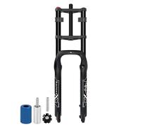 AADDFDD 20 inch 4.0 Fat Tire E-Bike Air Suspension Fork, 190mm Travel Spacing Hub 135mm Snow Beach Mountain Bike Double Shoulder Electric Bicycle Front Forks