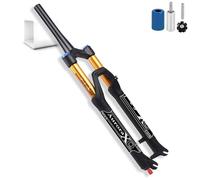 AADDFDD 26/27.5/29 inch Bike Air Suspension Fork 140mm Travel, Rebound Adjust 1-1/8 Straight/Tapered Tube XC AM Magnesium Alloy Mountain Front Forks