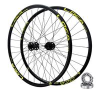 AADDFDD 26/27.5/29 Inch MTB Bike Wheelset, 28 Hole Aluminum Alloy Mid Lock Disc Brake Front 2 And Rear 4 Bearings 7/8/9/10/11/12 Speed