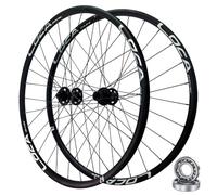 AADDFDD 26/27.5/29 Inch MTB Bike Wheelset, 28 Hole Aluminum Alloy Mid Lock Disc Brake Front 2 And Rear 4 Bearings 7/8/9/10/11/12 Speed