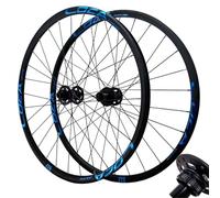 AADDFDD 26/27.5/29 Inch MTB Bike Wheelset, Mid Lock Disc Brake 28 Holes Front 2 and Rear 4 Bearings Cycling Wheels for 7/8/9/10/11/12 Speed