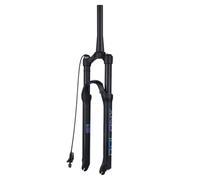 AADDFDD 26/27.5/29IN MTB Bicycle Front Fork, 100mm Travel Shock Absorber Forks 9mm Quick Release With Rebound Adjust Manual Lock/remote Lock