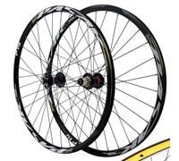 AADDFDD 26"/27.5/29in MTB Bike Wheelset, Quick Release 32 Holes 4 Sealed Bearings Disc Brake 7/8/9/10/11 Speed Bicycle Front and Rear Wheel 2200g