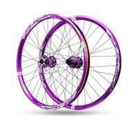 AADDFDD 26/27.5/29inch Mountain Bike Wheels Quick Release Thru-Axle Bikes Wheelset Alu Alloy Rims 32 Holes Disc Brake Front Rear Wheel Hubs For 8-9-10-11-12 Speed Cassette
