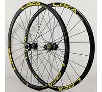 AADDFDD 26/27.5/700C/29 Bike Wheelset Mountain Road Wheels Thru Axle Front Rear Rim Cycling Wheel Set Disc Brake 8-12 Speed Cassette