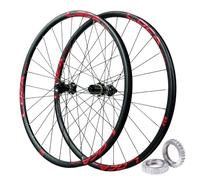 AADDFDD 27.5/29er Mountain Bike Wheels, 26in Quick Release Wheelset 28 Holes Mid Lock Disc Brake for 8/9/10/11/12 Speeds