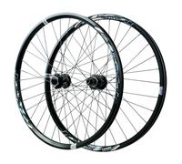 AADDFDD Aluminum Alloy Mountain Bike Wheelset 26/27.5/29 Inch, Thru-Axle 32 Holes Disc Brake Wheel Front 2 Rear 4 Bearings 8/9/10/11/12 Speeds