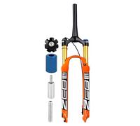 AADDFDD Bike Suspension Fork,fit for 26/27.5/29 Inch Mountain AIR05 120mm Travel, Rebound Adjust, QR 9mm, Manual/Remote Lockout, XC/AM Front Fork