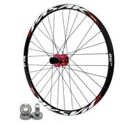 AADDFDD Bike Wheelset 24 26 27.5 Inch, Aluminium Alloy Thru Axle 142 mm Disc Brake HG Sealed Bearing 32H Rim Front & Rear Wheel for 7/8/9/10/11/12 Speed