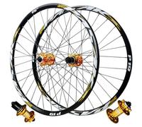 AADDFDD Bike Wheelset 26/27.5/29 Inch Aluminum Alloy Hybrid/MTB Hub HG Sealed Bearing 6 Hole Disc Brake Mountain Rim for 7-12 Speed Cassette 2250g