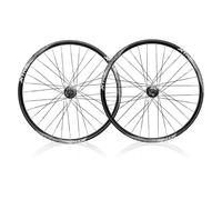 AADDFDD Mountain Bike 26/27.5/29 Inch Wheelset Disc Brake Front 2 And Rear 5 Bearings Wheel Set Aluminum Alloy Rims Front/Rear 32H Hubs 8-11 Speed Cassette QR