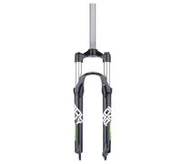 AADDFDD Mountain Bike Front Fork 26/27.5/29in, Aluminum Alloy Spring Damping 105mm Travel Mechanical Straight Tube 1-1/8" Quick Release 9mm