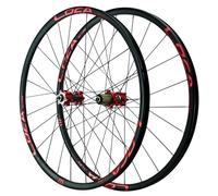 AADDFDD Mountain Bike Wheelset 26/27.5/29 In, Aluminum Alloy Disc Brake 24 Holes Front 2 Rear 4 Bearings Quick Release Wheel 8/9/10/11/12 Speed